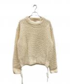 Midorikawaミドリカワ）の古着「23AW POPCORN KNIT ポップコーンニット」｜アイボリー