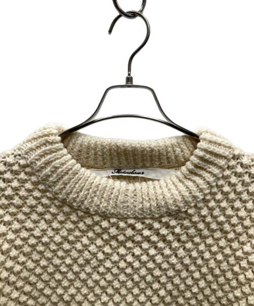 Midorikawa（ミドリカワ）Midorikawa (ミドリカワ) 23AW POPCORN KNIT ポップコーンニット アイボリー サイズ:freeの古着・服飾アイテム