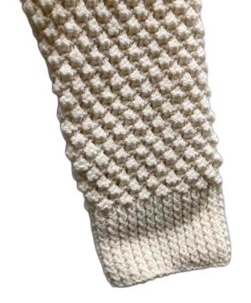 Midorikawa（ミドリカワ）Midorikawa (ミドリカワ) 23AW POPCORN KNIT ポップコーンニット アイボリー サイズ:freeの古着・服飾アイテム
