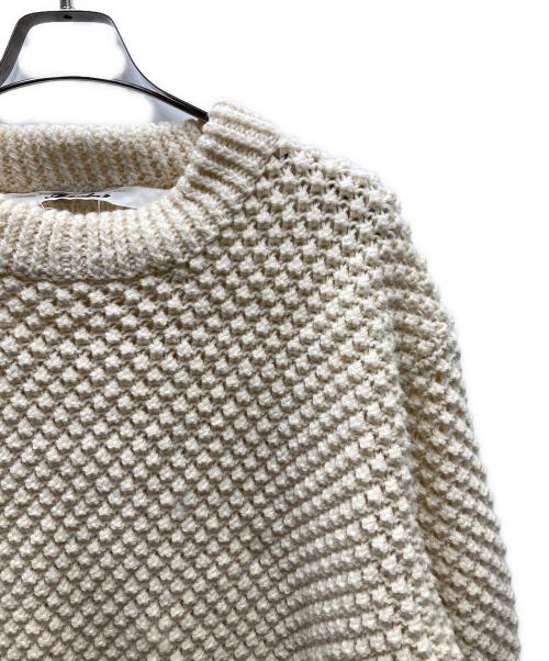 Midorikawa（ミドリカワ）Midorikawa (ミドリカワ) 23AW POPCORN KNIT ポップコーンニット アイボリー サイズ:freeの古着・服飾アイテム