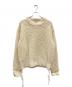 Midorikawa（ミドリカワ）の古着「23AW POPCORN KNIT ポップコーンニット」｜アイボリー