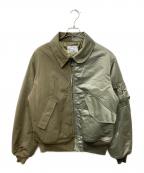 NEXUSVIIネクサスセブン）の古着「JUMBLED FLIGHT JACKET」｜オリーブ