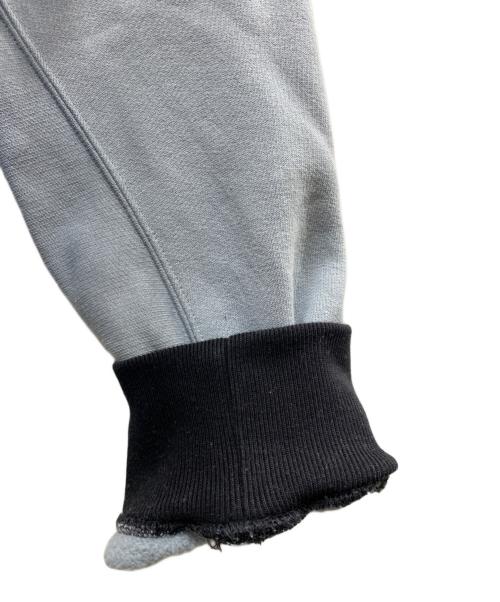 Champion（チャンピオン）Champion (チャンピオン) N.HOOLYWOOD (エヌ ハリウッド) コラボフーデッドスウェットシャツ ブルー×ブラック サイズ:Ｌの古着・服飾アイテム