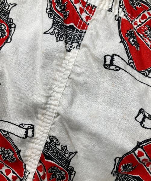 READYMADE（レディメイド）READYMADE (レディメイド) BOWWOW (バウワウ) MURO (ムロ) Reversible Jacket ホワイト×レッド サイズ:Lの古着・服飾アイテム