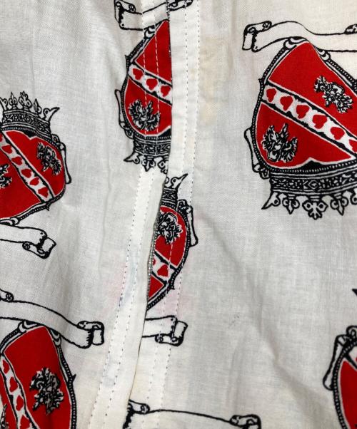 READYMADE（レディメイド）READYMADE (レディメイド) BOWWOW (バウワウ) MURO (ムロ) Reversible Jacket ホワイト×レッド サイズ:Lの古着・服飾アイテム