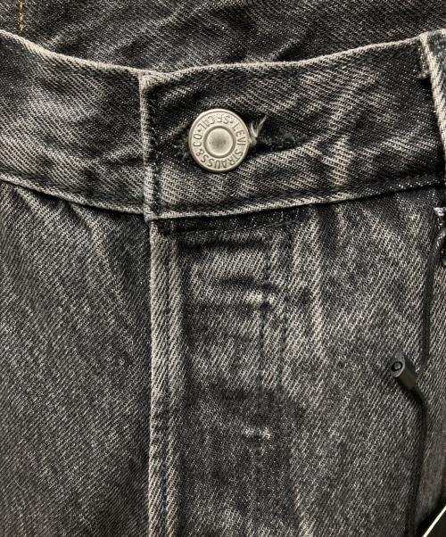 LEVI'S（リーバイス）LEVI'S (リーバイス) UNDERCOVER (アンダーカバー) 25ss コラボ501 ブラックデニム ブラック サイズ:76㎝(W30) 未使用品の古着・服飾アイテム