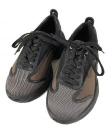 OAO（オーエーオー）の古着「FABER ローカットスニーカー」｜ブラック×グレー