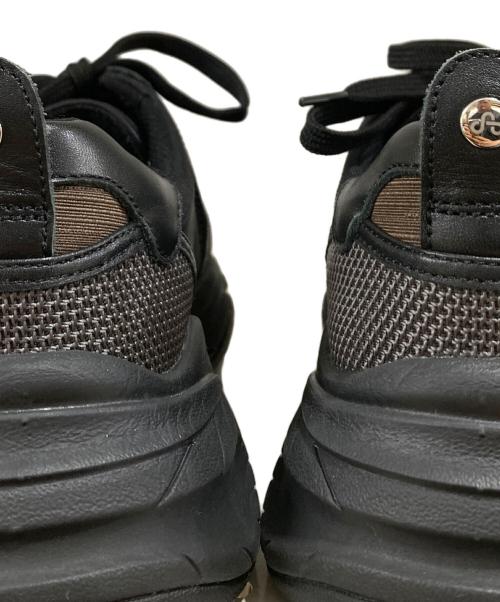 OAO（オーエーオー）OAO (オーエーオー) FABER ローカットスニーカー ブラック×グレー サイズ:SIZE 24cmの古着・服飾アイテム