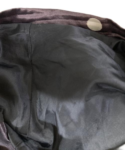 ALORS（アロー）ALORS (アロー) Jupe Cocinelle リネン混ドットロングスカート パープル サイズ:SIZE 1の古着・服飾アイテム