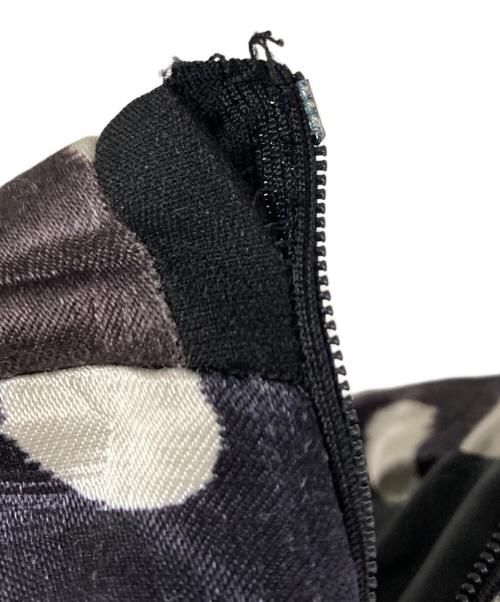 ALORS（アロー）ALORS (アロー) Jupe Cocinelle リネン混ドットロングスカート パープル サイズ:SIZE 1の古着・服飾アイテム