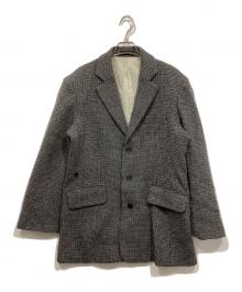 MAISON SPECIAL（メゾンスペシャル）の古着「Classic Tweed Jacket テーラードジャケット」｜グレー