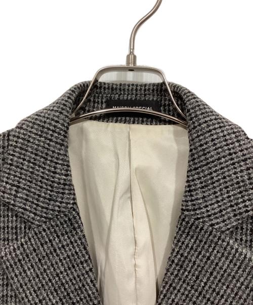 MAISON SPECIAL（メゾンスペシャル）MAISON SPECIAL (メゾンスペシャル) Classic Tweed Jacket テーラードジャケット グレー サイズ:FREEの古着・服飾アイテム