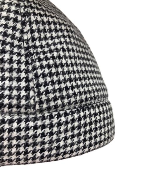 kijima takayuki（キジマタカユキ）KIJIMA TAKAYUKI (キジマタカユキ) TAKAHIROMIYASHITA TheSoloIst. (タカヒロミヤシタ ザソロイスト) watch cap. ブラック×ホワイトの古着・服飾アイテム