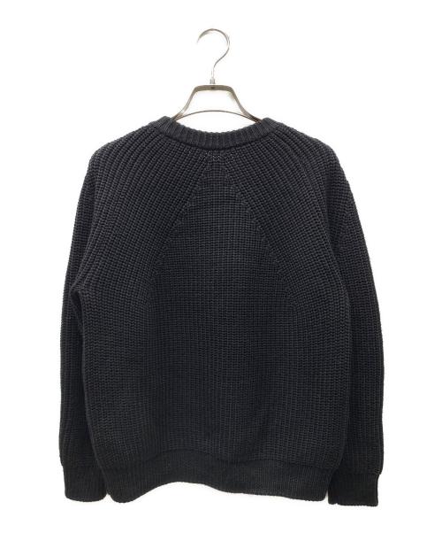 BATONER（バトナ―）BATONER (バトナ―) Women SIGNATURE CREW NECK ニット ブラック サイズ:1の古着・服飾アイテム