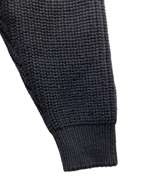 BATONER（バトナ―）BATONER (バトナ―) Women SIGNATURE CREW NECK ニット ブラック サイズ:1の古着・服飾アイテム