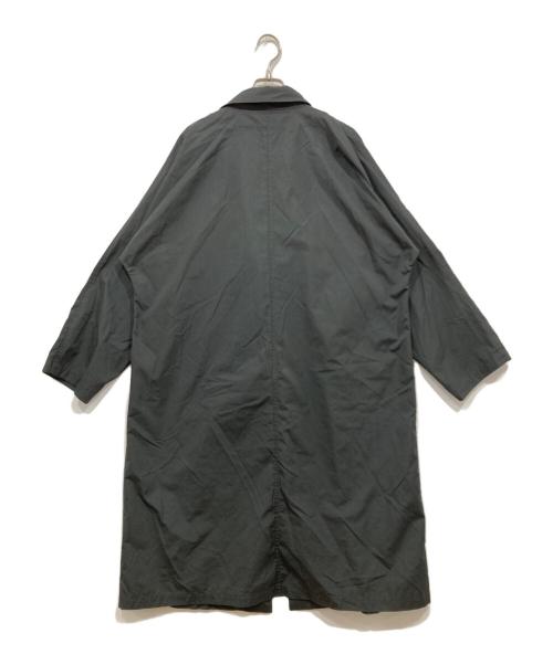 NIZYU KANO（ニジュウカノウ）NIZYU KANO (ニジュウカノウ) ローブコート ステンカラーコート グレー サイズ:Fの古着・服飾アイテム