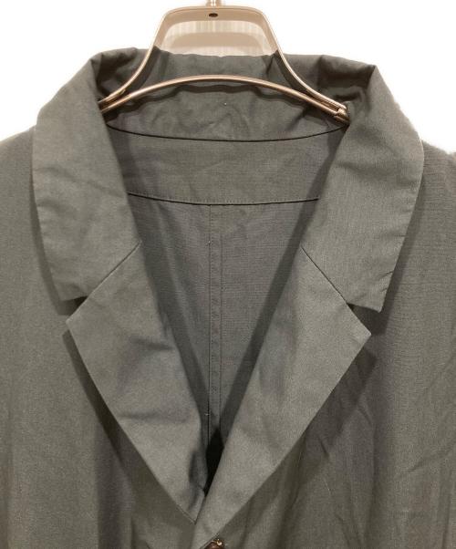 NIZYU KANO（ニジュウカノウ）NIZYU KANO (ニジュウカノウ) ローブコート ステンカラーコート グレー サイズ:Fの古着・服飾アイテム