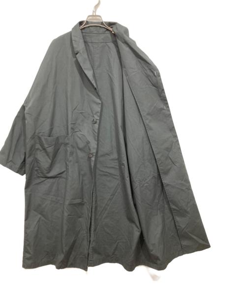 NIZYU KANO（ニジュウカノウ）NIZYU KANO (ニジュウカノウ) ローブコート ステンカラーコート グレー サイズ:Fの古着・服飾アイテム