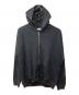 Graphpaper（グラフペーパー）の古着「“LOOPWHEELER” for GP Full Zip Parka ジップパーカー」｜ブラック
