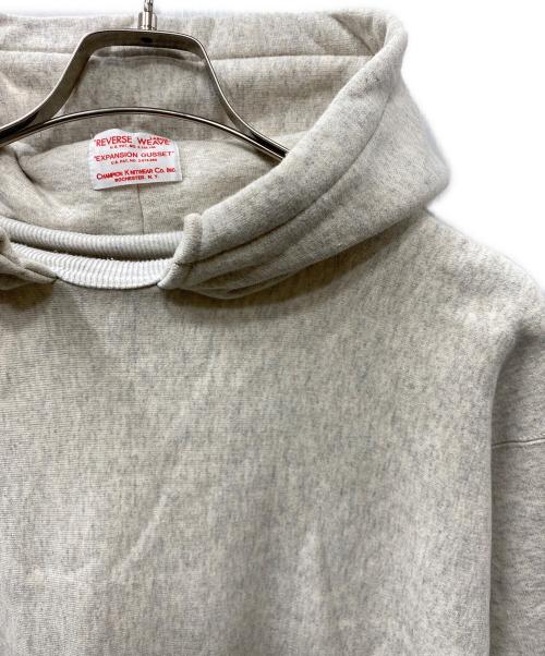 Champion（チャンピオン）Champion (チャンピオン) REVERSE WEAVE AFTER HOODED SWEATSHIRT グレー サイズ:Lの古着・服飾アイテム