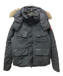CANADA GOOSE（カナダグース）の古着「RUSSELLPARKA/ラッセルパーカーダウンジャケット」｜ブラック