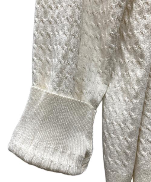 KITH（キス）KITH (キス) NY To The World Cable Crewneck ホワイト サイズ:XLの古着・服飾アイテム