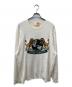 KITH（キス）の古着「NY To The World Cable Crewneck」｜ホワイト