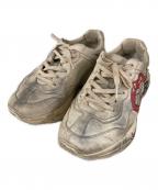 GUCCIグッチ）の古着「19ss ライトン マウス プリントローカットスニーカー」｜ホワイト