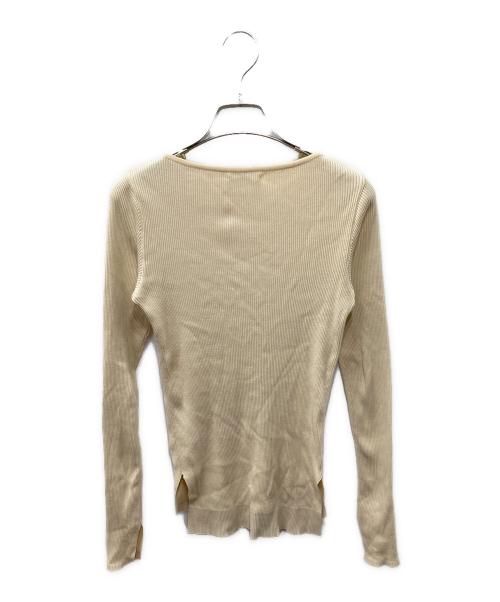 AURALEE（オーラリー）AURALEE (オーラリー) Ron Herman (ロンハーマン) 別注ロングスリーブカットソー ベージュの古着・服飾アイテム