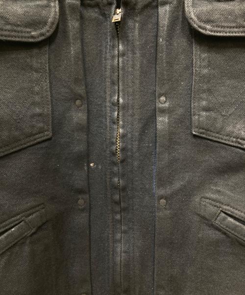 Wrangler（ラングラー）Wrangler (ラングラー) CITYSHOP (シティショップ) 別注 COATING JACKET ブラック サイズ:40の古着・服飾アイテム