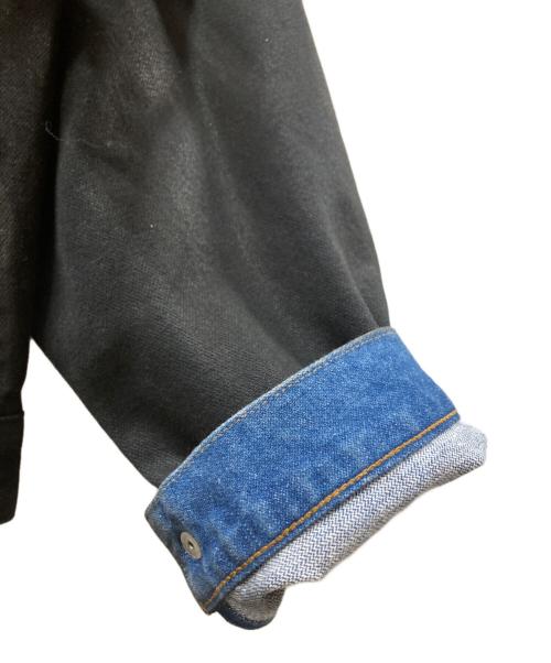 Wrangler（ラングラー）Wrangler (ラングラー) CITYSHOP (シティショップ) 別注 COATING JACKET ブラック サイズ:40の古着・服飾アイテム