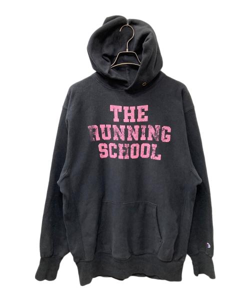 Champion（チャンピオン）Champion (チャンピオン) 90's リバースウィーブパーカー ブラック×ピンク サイズ:XXLの古着・服飾アイテム