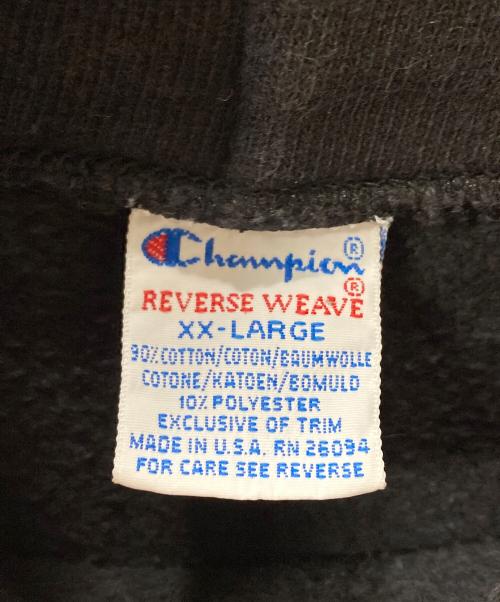 Champion（チャンピオン）Champion (チャンピオン) 90's リバースウィーブパーカー ブラック×ピンク サイズ:XXLの古着・服飾アイテム