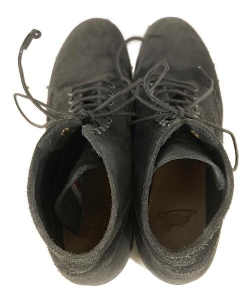 RED WING（レッドウィング）RED WING (レッドウィング) BEAUTY&YOUTH (ビューティーアンドユース) シャークソールスウェードブーツ ブラック サイズ:27cmの古着・服飾アイテム