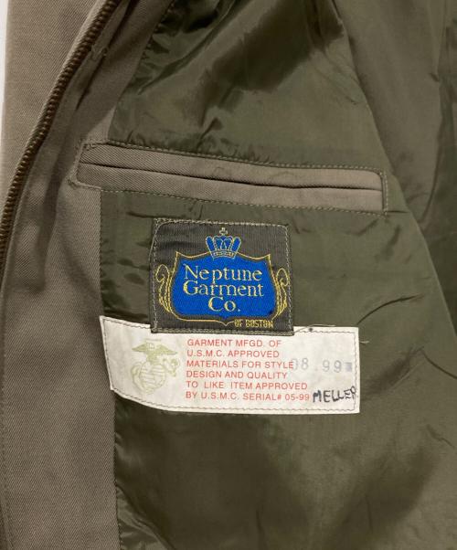 Neptune Garment Co（ネプチューンガーメント）Neptune Garment Co (ネプチューンガーメント) オフィサージャケット ブラウン サイズ:44SHORTの古着・服飾アイテム