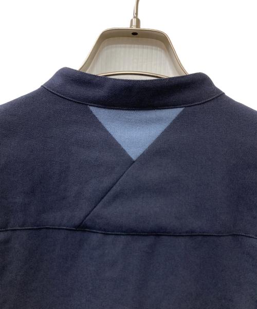 WHITE MOUNTAINEERING（ホワイトマウンテ二アニング）WHITE MOUNTAINEERING (ホワイトマウンテ二アニング) VISCOSE MILITARY SMOCK SHIRT ネイビー サイズ:1の古着・服飾アイテム