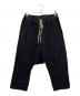 RICK OWENS（リックオウエンス）の古着「15FW SPHINX サルエルパンツ」｜ブラック