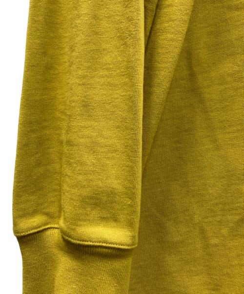 RICK OWENS（リックオウエンス）RICK OWENS (リックオウエンス) 18ss DIRT HEAVYWEIGHT HOODIE イエロー サイズ:Mの古着・服飾アイテム