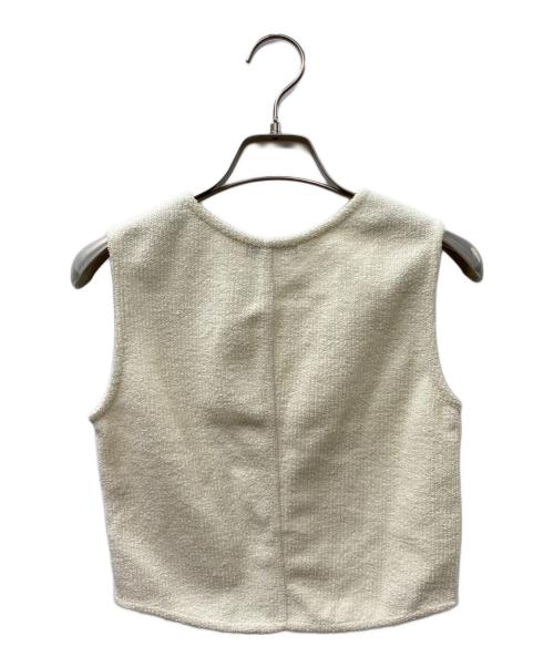 CLANE（クラネ）CLANE (クラネ) セットアップ LATCH PILE SET UP アイボリーの古着・服飾アイテム