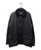 Barbourバブアー）の古着「STRATHYRE WAX JACKET ワックスジャケット」｜ブラック