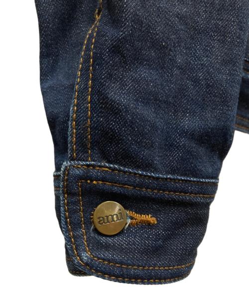 AMI Alexandre Mattiussi（アミアレクサンドルマテュッシ）AMI Alexandre Mattiussi (アミアレクサンドルマテュッシ) デニムジャケット インディゴ サイズ:Sの古着・服飾アイテム