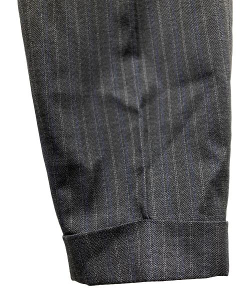 KOLOR（カラー）KOLOR (カラー) ストライプスラックスパンツ グレー サイズ:SIZE 1の古着・服飾アイテム