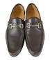 GUCCI (グッチ) ビットローファー ブラウン サイズ:SIZE 6 1/2：14000円