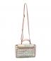 VASIC (ヴァジック) EVER MINI MINI TWEED ホワイト×ピンク：19000円