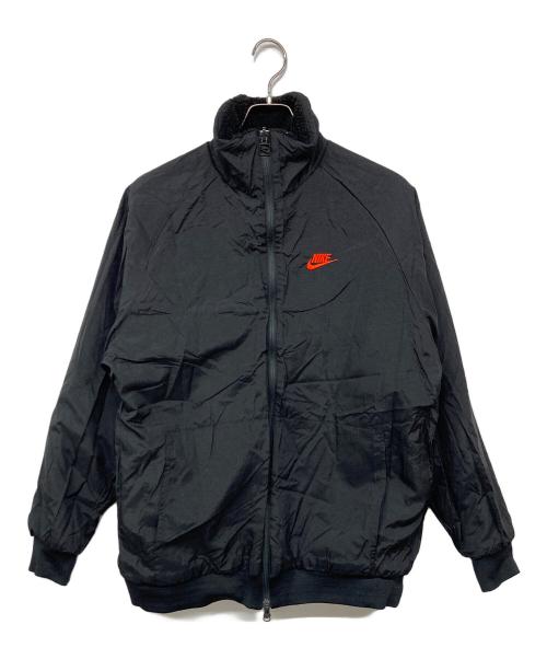 NIKE（ナイキ）NIKE (ナイキ) AS M NSW VW SWSH FULL ZIP JKT ブラック×レッド サイズ:XLの古着・服飾アイテム