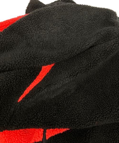 NIKE（ナイキ）NIKE (ナイキ) AS M NSW VW SWSH FULL ZIP JKT ブラック×レッド サイズ:XLの古着・服飾アイテム