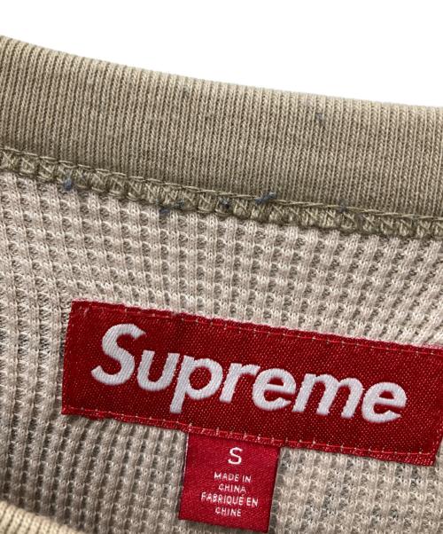 SUPREME（シュプリーム）Supreme (シュプリーム) 25SS Aphex Twin Thermal Chocolate Chip Camo ロングスリーブカットソー ブラウン サイズ:Ｓの古着・服飾アイテム