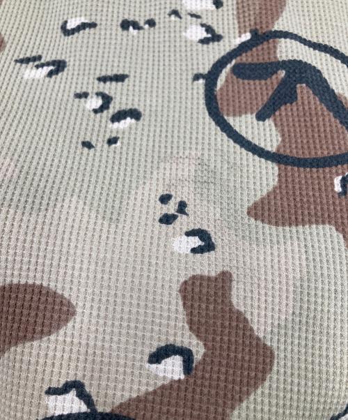 SUPREME（シュプリーム）Supreme (シュプリーム) 25SS Aphex Twin Thermal Chocolate Chip Camo ロングスリーブカットソー ブラウン サイズ:Ｓの古着・服飾アイテム