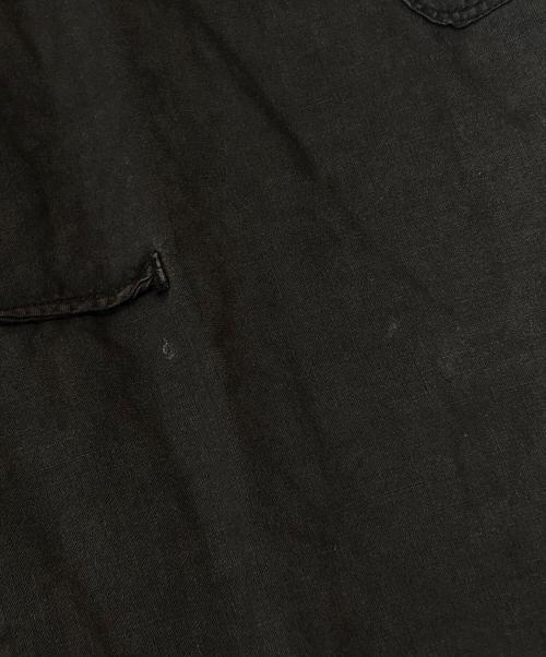 KAPITAL（キャピタル）KAPITAL (キャピタル) リネンチャイナシャツ ブラック サイズ:Mの古着・服飾アイテム