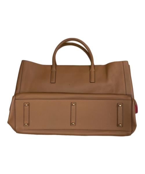ANYA HINDMARCH（アニヤ・ハインドマーチ）ANYA HINDMARCH (アニヤハインドマーチ) Rainnbow Featherweight Ebury Tote レザートートバッグ ブラウン サイズ:OneSizeの古着・服飾アイテム